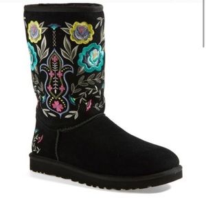 REPOSH! UGG Embroidered Boots 9